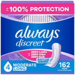 Always Discreet Adult Incontinence Pads for Women, Moderate Absorbency, Long Length, Postpartum Pads, 162 Count 🍁 All In One Marketplace Canada