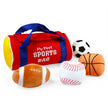 Baby GUND My First Sports Bag Stuffed Plush Playset, Baby Gift Toys for Boys and Girls Ages 1 & Up, 5 Piece, 8