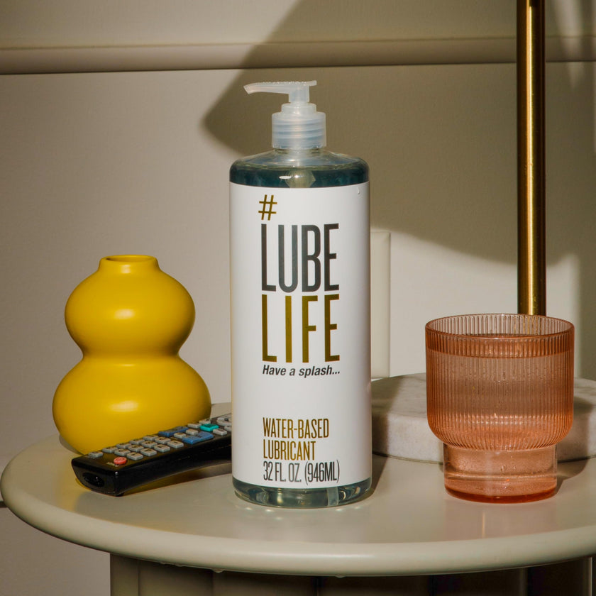 Lube Life Water Based Personal Lubricant for Men and Women Original, 32 Ounce (946 mL) 🍁 All In One Marketplace Canada
