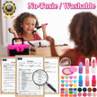 Teensymic Kids Makeup Kit for Girls, 54PCS Washable Makeup Toys, Age 3-13, Princess Theme, Girl Toys, Social Skill, Hand-Eye Coordination 🍁 All In One Marketplace Canada