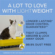 Purina Tidy Cats Lightweight Free and Clean Unscented, Multi-Cat, Clumping, 99.9 Percent Dust Free Cat Litter - 17 lb. Box 🍁 All In One Marketplace Canada