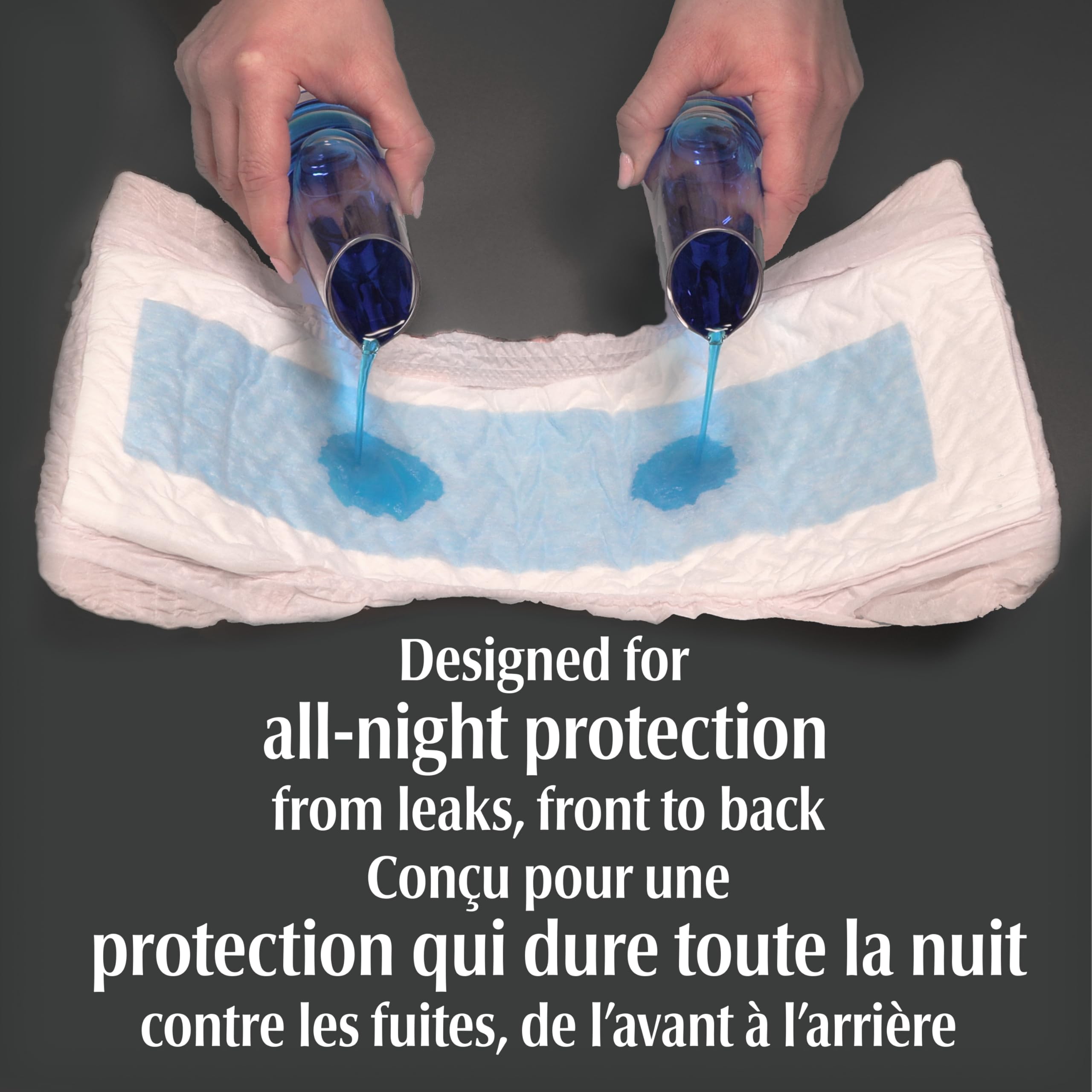 Depend Night Defense Adult Incontinence Underwear for Women, Disposable, Overnight, Small, Blush, 64 Count 🍁 All In One Marketplace Canada