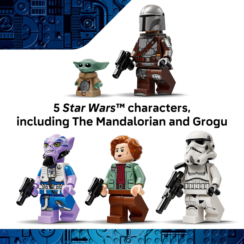 LEGO Star Wars: The Mandalorian and Grogu The Razor Crest Building Toy - Build and Display Set for Boys & Girls, Ages 10+ - Star Wars Gifts for Birthdays & Fans - 75447 🍁 All In One Marketplace Canada