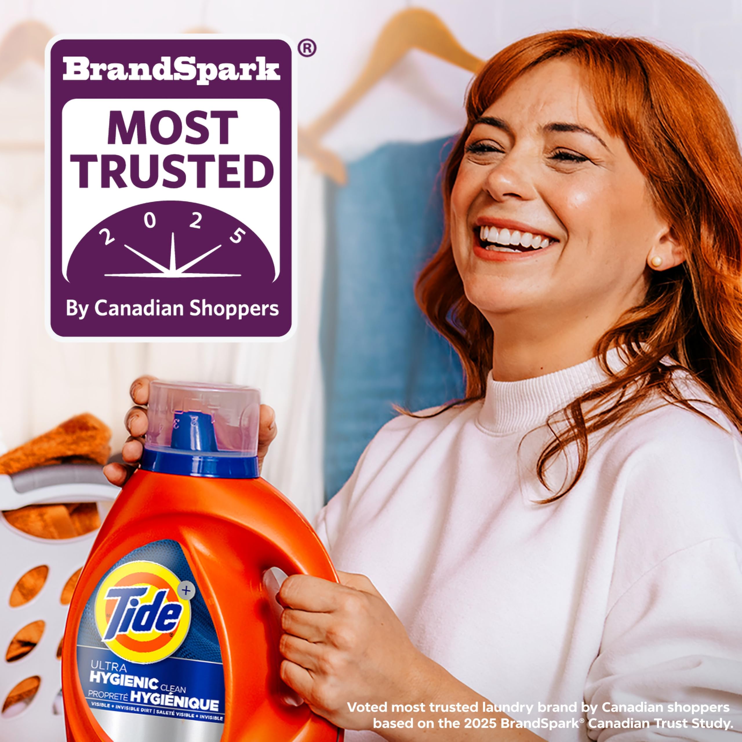 Tide Ultra Hygienic Clean Liquid Laundry Detergent, Original Scent, Removes visible and invisible dirt, Laundry Detergent Liquid, 94 Loads, 3.9L 🍁 All In One Marketplace Canada