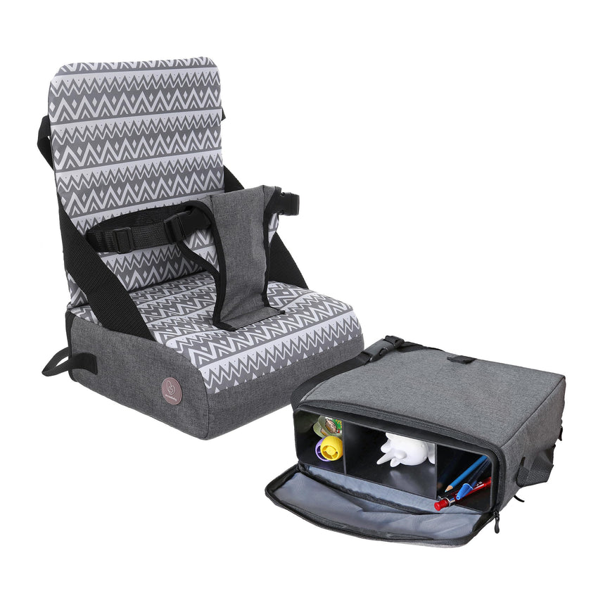 Dreambaby Grab 'n Go Booster Seat with Adjustable Securing Straps - Toddler Booster Seat for Eating - Compact, Lightweight & Portable - Fits Most Dining Chairs 🍁 All In One Marketplace Canada