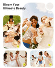 Niidor Adhesive Bra Strapless Sticky Invisible Push up Silicone Bra for Backless Dress with Nipple Covers Nude (B Cup) 🍁 All In One Marketplace Canada