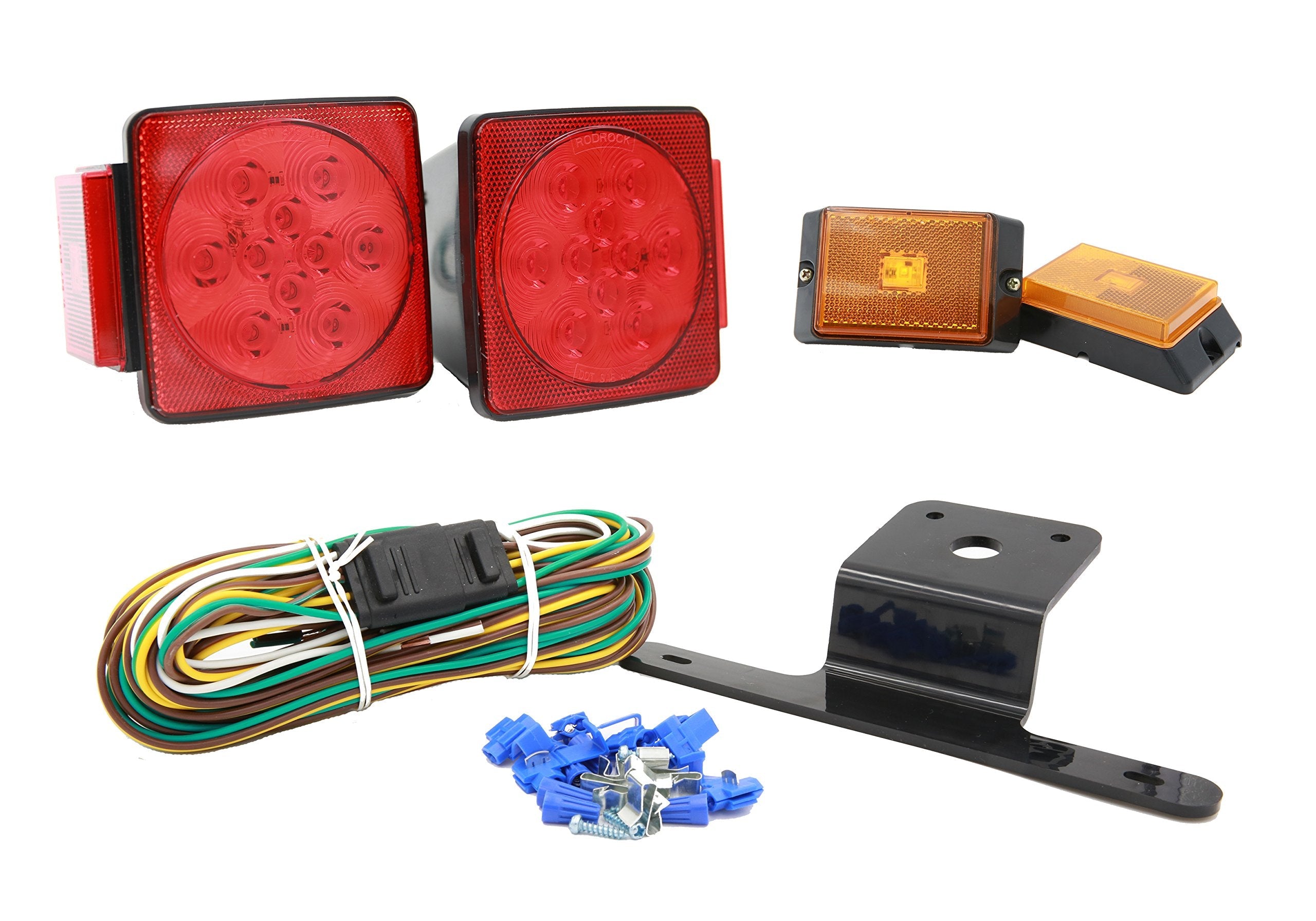 PEAKTOW PTL0101 Deluxe 12V LED Submersible Trailer Light Kit 🍁 All In One Marketplace Canada