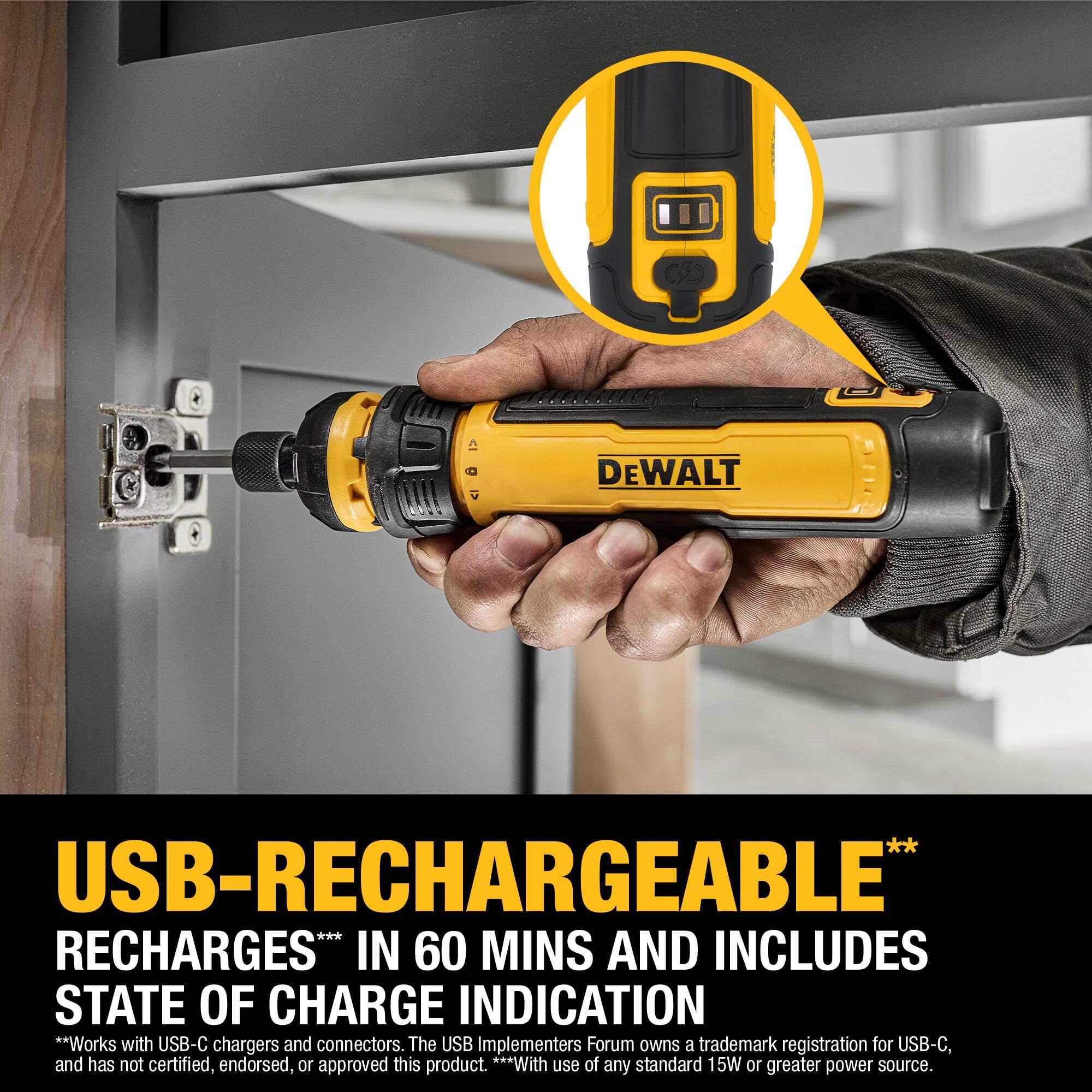 DEWALT 4V Cordless Screwdriver 15 PC Set (DWHT66719) 🍁 All In One Marketplace Canada