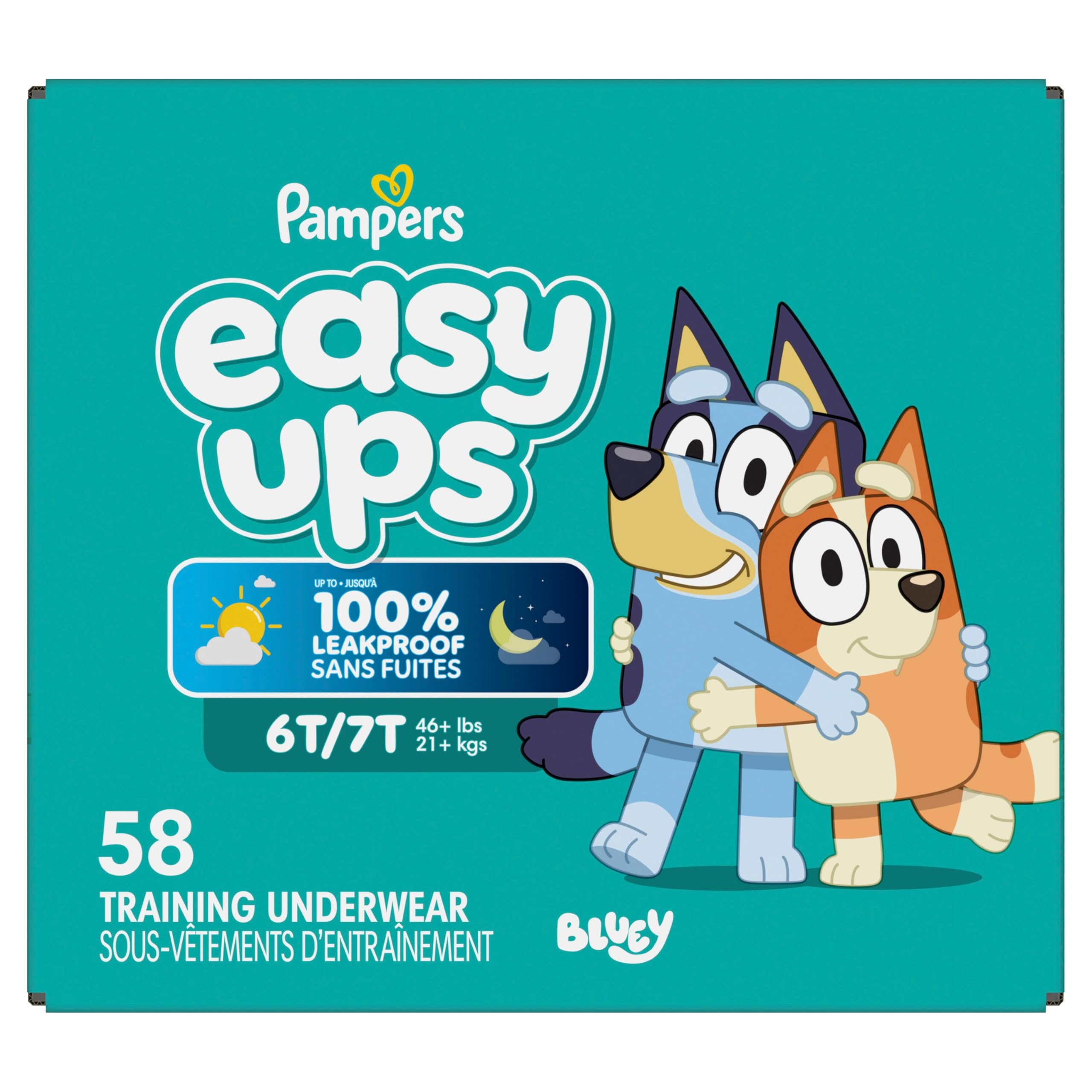 Pampers Easy Ups Training Underwear Boys Size 8 6T-7T, 58 Count 🍁 All In One Marketplace Canada
