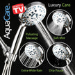 AquaCare High Pressure 8-Mode Handheld Shower Head - Anti-Clog Nozzles, Built-in Power Wash to Clean Tub, Tile & Pets, Extra Long 6 ft. Stainless Steel Hose, Wall & Overhead Brackets 🍁 All In One Marketplace Canada