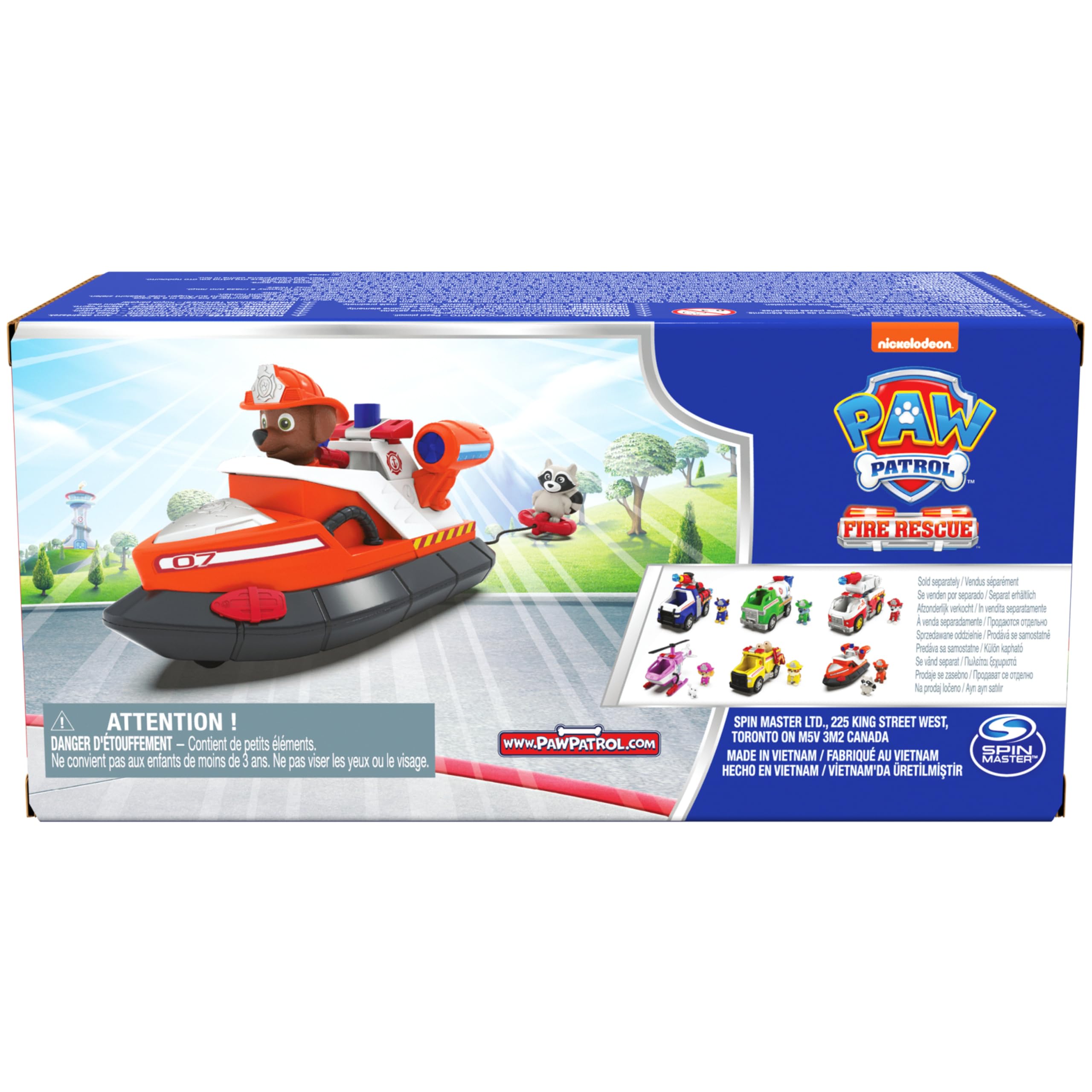PAW Patrol Fire Rescue Zuma Rescue Fire Boat Toy Vehicle Set 🍁 All In One Marketplace Canada