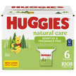 Huggies Natural Care Unscented Baby Wipes, Sensitive, 6 Refill Packs (1008 Wipes) 🍁 All In One Marketplace Canada