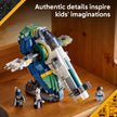 LEGO Star Wars: Attack of The Clones Jango Fett's Starship Building Toy - Pretend Play Set for Boys & Girls, Ages 9+ - Collectible Model Kit & Kids Room Decor - Gift for Birthdays - 75433 🍁 All In One Marketplace Canada