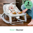 Ingenuity Keep Cozy 3-in-1 Grow with Me Vibrating Baby Bouncer, Seat & Infant to Toddler Rocker, Vibrations & Toy Bar, 0-30 Months Up to 40 lbs (Weaver) 🍁 All In One Marketplace Canada