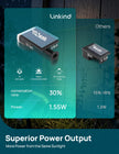 Linkind Solar Lights Outdoor Waterproof IP67, StarRay Dusk-to-Dawn Outdoor Solar Lights, 3 Lighting Modes Solar Spot Lights Outdoor for Garden, Yard, Landscape (Warm White, 4 Pack) 🍁 All In One Marketplace Canada