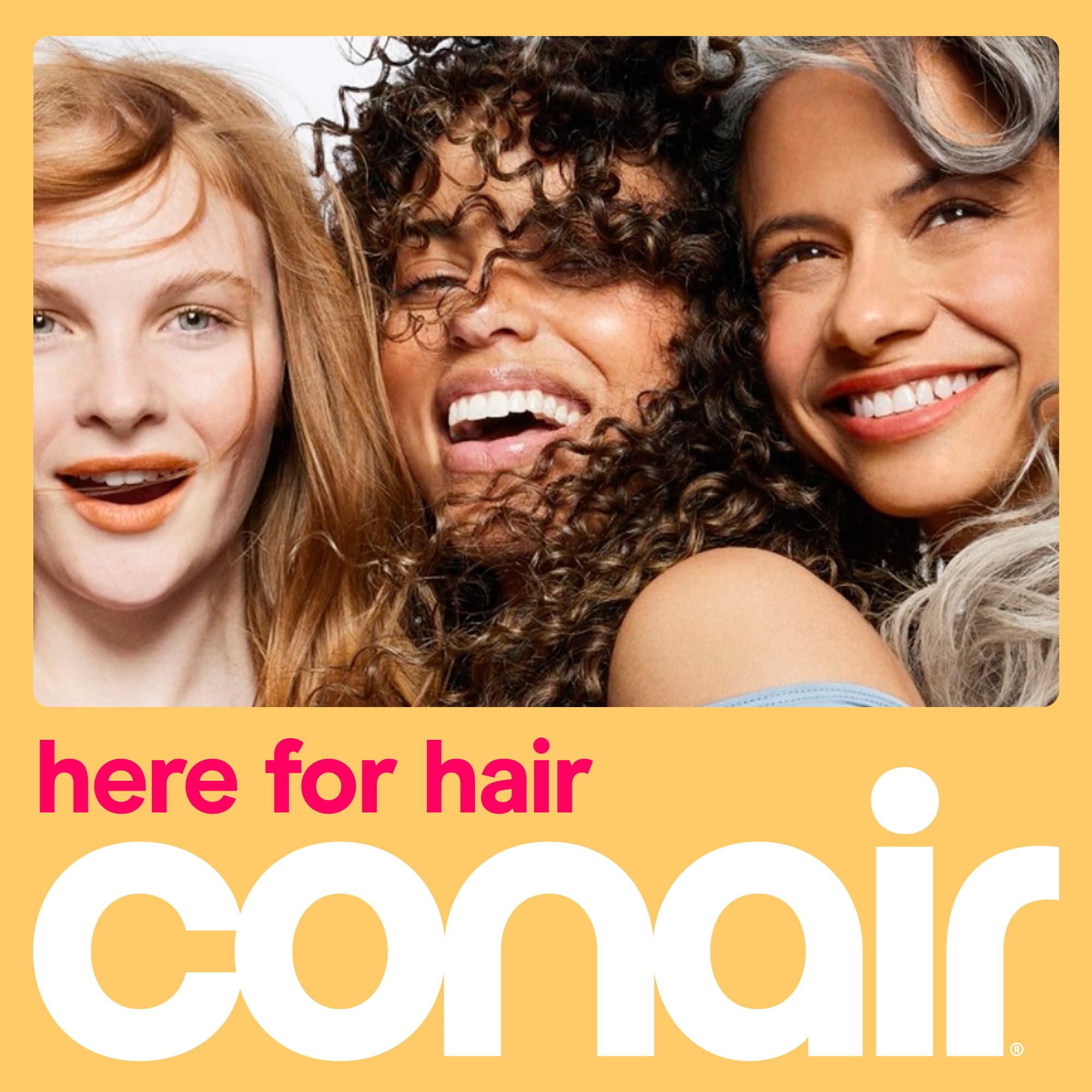 Conair Double Ceramic Curling Iron, 1/2-inch Curling Iron, White/Rose Gold 🍁 All In One Marketplace Canada
