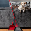 Vileda Pet Pro Broom with Step-On Dustpan and 3-Piece Handle | Remove 99% Dust and Dirt in One Sweep 🍁 All In One Marketplace Canada
