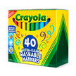 Crayola Ultra Clean Washable Markers, Broad Line Markers, Gifts, 40 Classic Colors 🍁 All In One Marketplace Canada