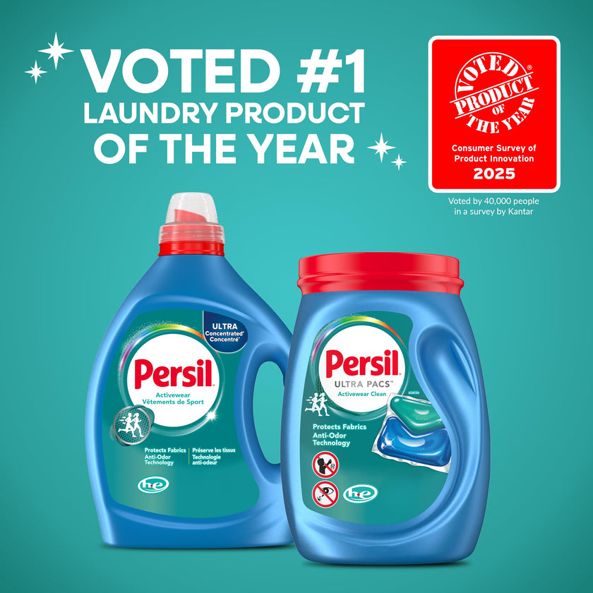 Persil 2x Laundry Detergent, Activewear, 2.43L/82 Loads (1 bottle) 🍁 All In One Marketplace Canada