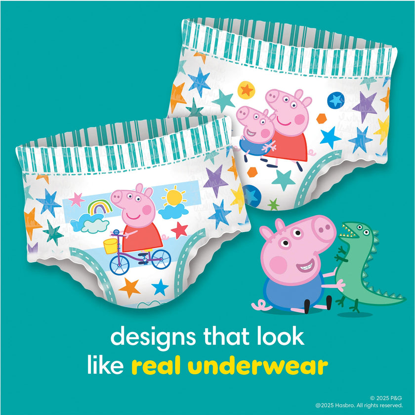 Pampers Easy Ups Training Underwear Peppa Pig Size 4 2T-3T, 1 Pack (Count of 112) 🍁 All In One Marketplace Canada