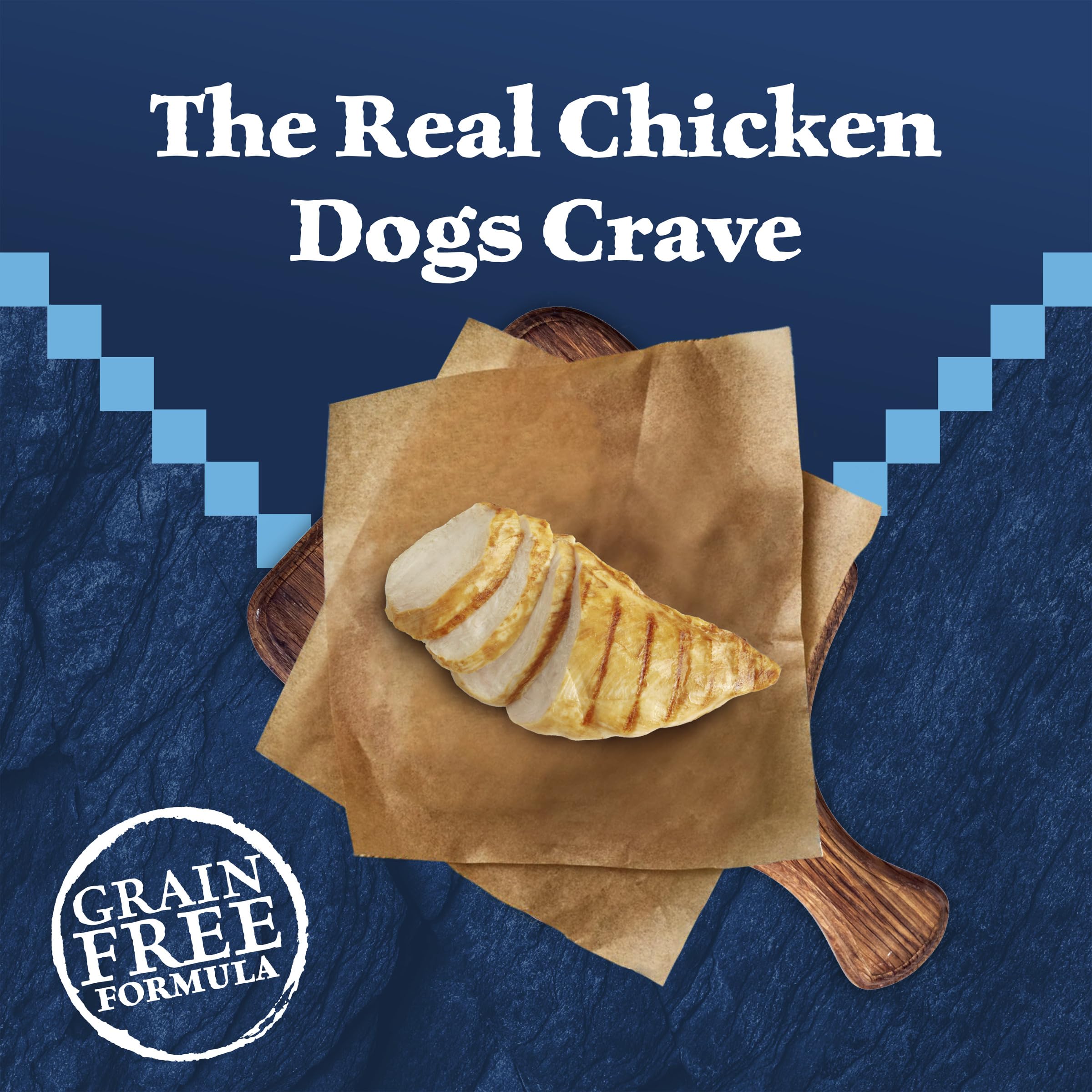 Blue Buffalo Wilderness with Chicken High-Protein Grain-Free Adult Dry Dog Food, 34g Protein, Supports Immunity with Antioxidant-Rich LifeSource Bits, Promotes Healthy Muscle Development, 24 lbs. 🍁 All In One Marketplace Canada