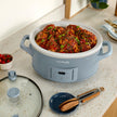 Crock-Pot Design Series 7-Quart Programmable Slow Cooker, Morning Haze Blue 🍁 All In One Marketplace Canada