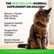 Cat Hairball Support Crunchy & Creamy Chews, Hairball Remedy Treats, Cat Furball Treatment, Supports Skin & Coat, Vitamins for Digestion, Chicken (30-Day Supply) 🍁 All In One Marketplace Canada