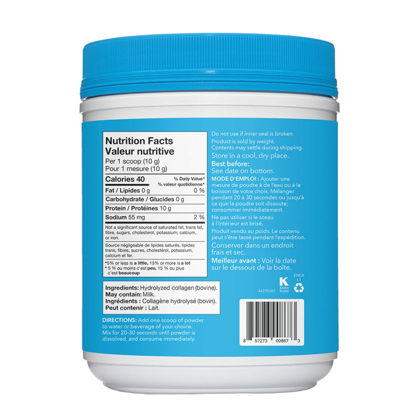 VITAL PROTEINS Bovine Collagen Peptides Powder, Helps Form Collagen And Reduce Joint Pain Associated With Osteoarthritis, Source Of Amino Acids, No Added Sugar, No Artificial Colours Or Flavours, 567 g 🍁 All In One Marketplace Canada