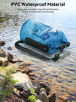 HEETA Dry Bag Waterproof for Women Men, Roll Top Lightweight Dry Storage Bag Backpack with Phone Case for Travel Swimming Boating Kayaking Paddle Board Camping Beach Accessories (Transparent Blue, 5L) 🍁 All In One Marketplace Canada