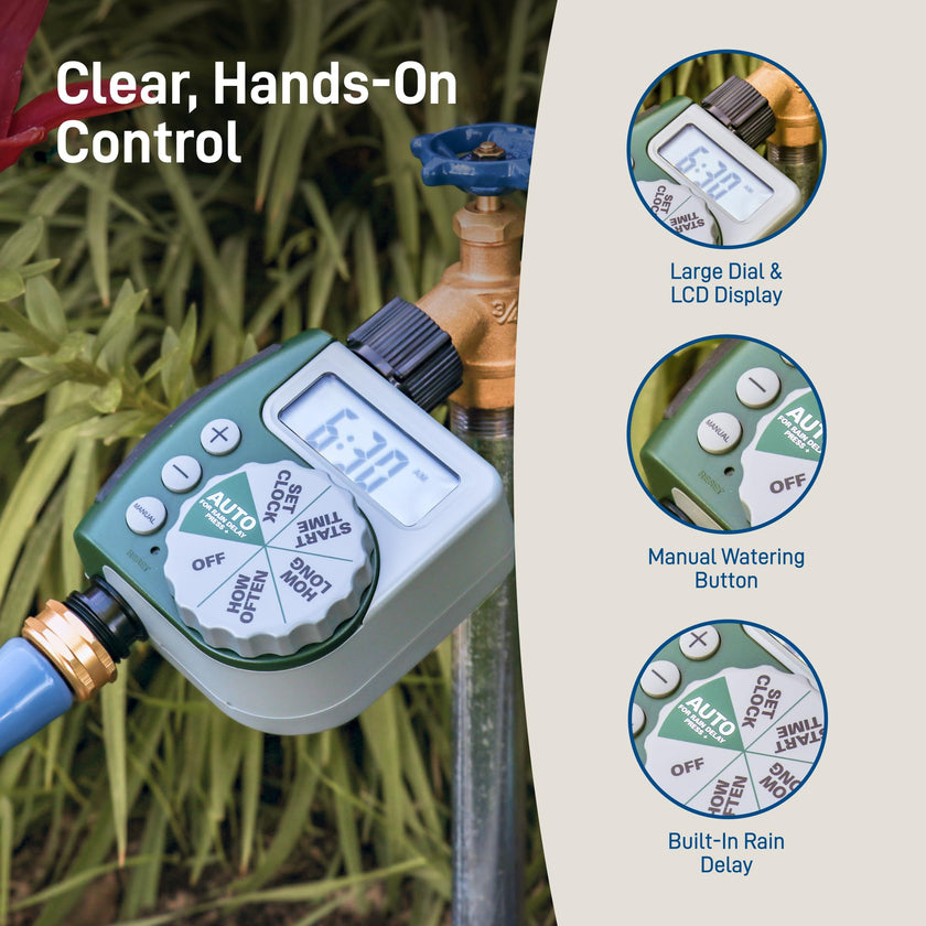 Orbit 62061Z 1-Outlet Programmable Digital Hose Watering Timer 🍁 All In One Marketplace Canada