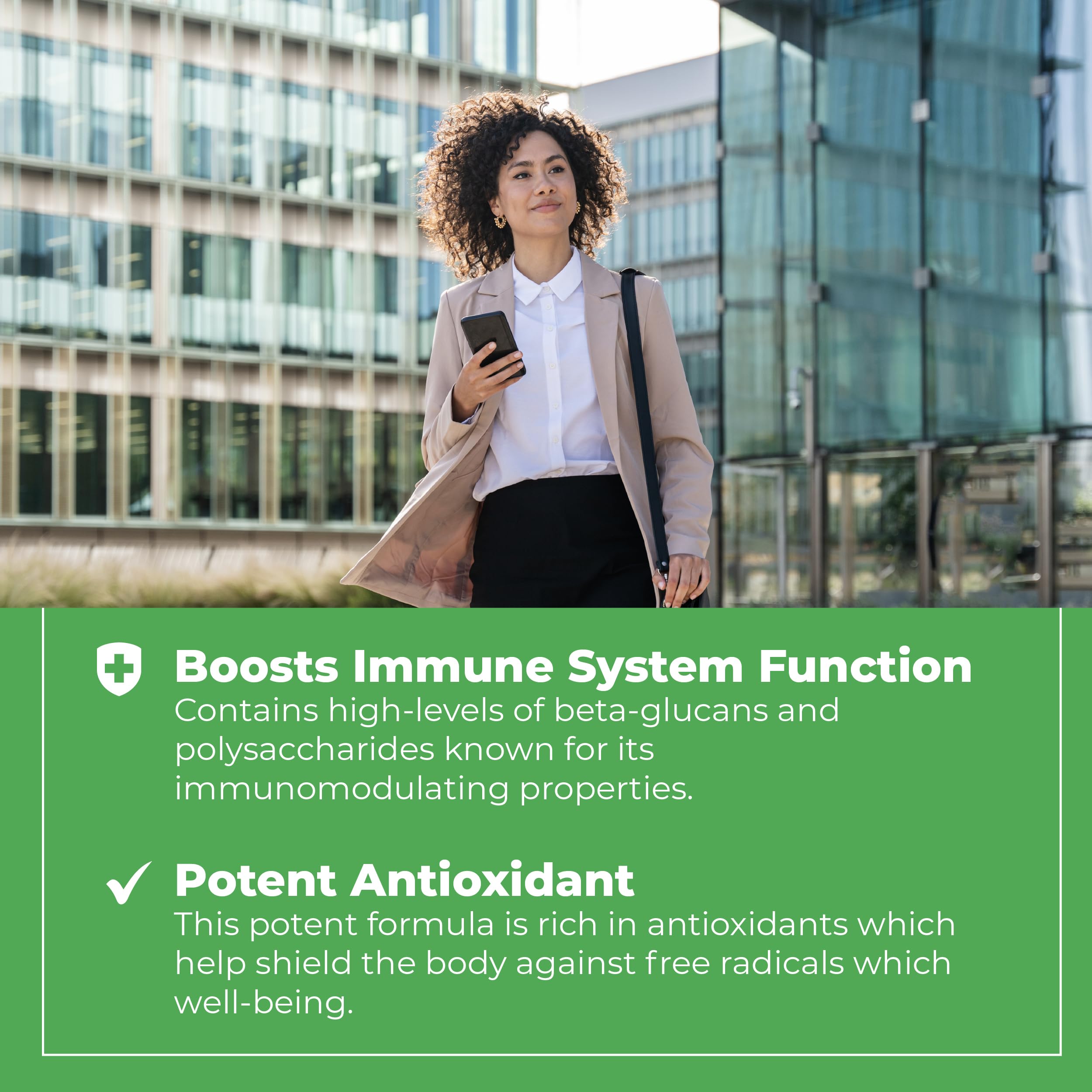 PlantVital Lions Mane - Made in Canada - Max Potency 11,000mg (10:1 Extract) - Organic Lion’s Mane Mushroom Supplements with 40% Polysaccharides - Supports Immune Health and Antioxidants -120 Capsules 🍁 All In One Marketplace Canada