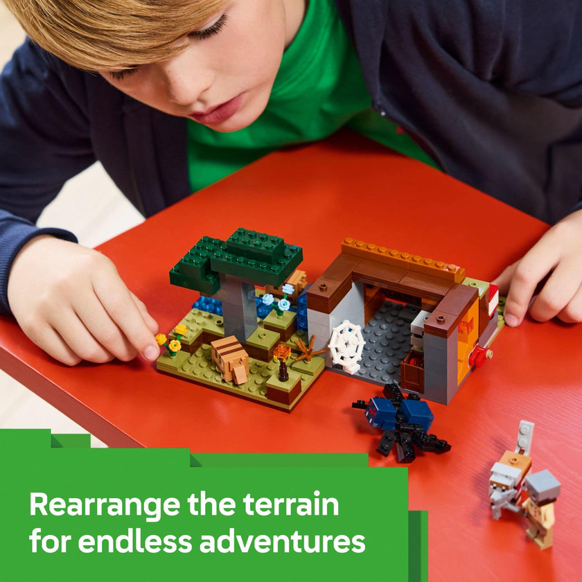 LEGO Minecraft The Armadillo Mine Expedition Toy Figures and Playset - Building Minecraft Toy for Kids, Boys and Girls, Ages 8+ - with Gaming Figures for Pretend Play - Gift Idea for Birthdays - 21269 🍁 All In One Marketplace Canada