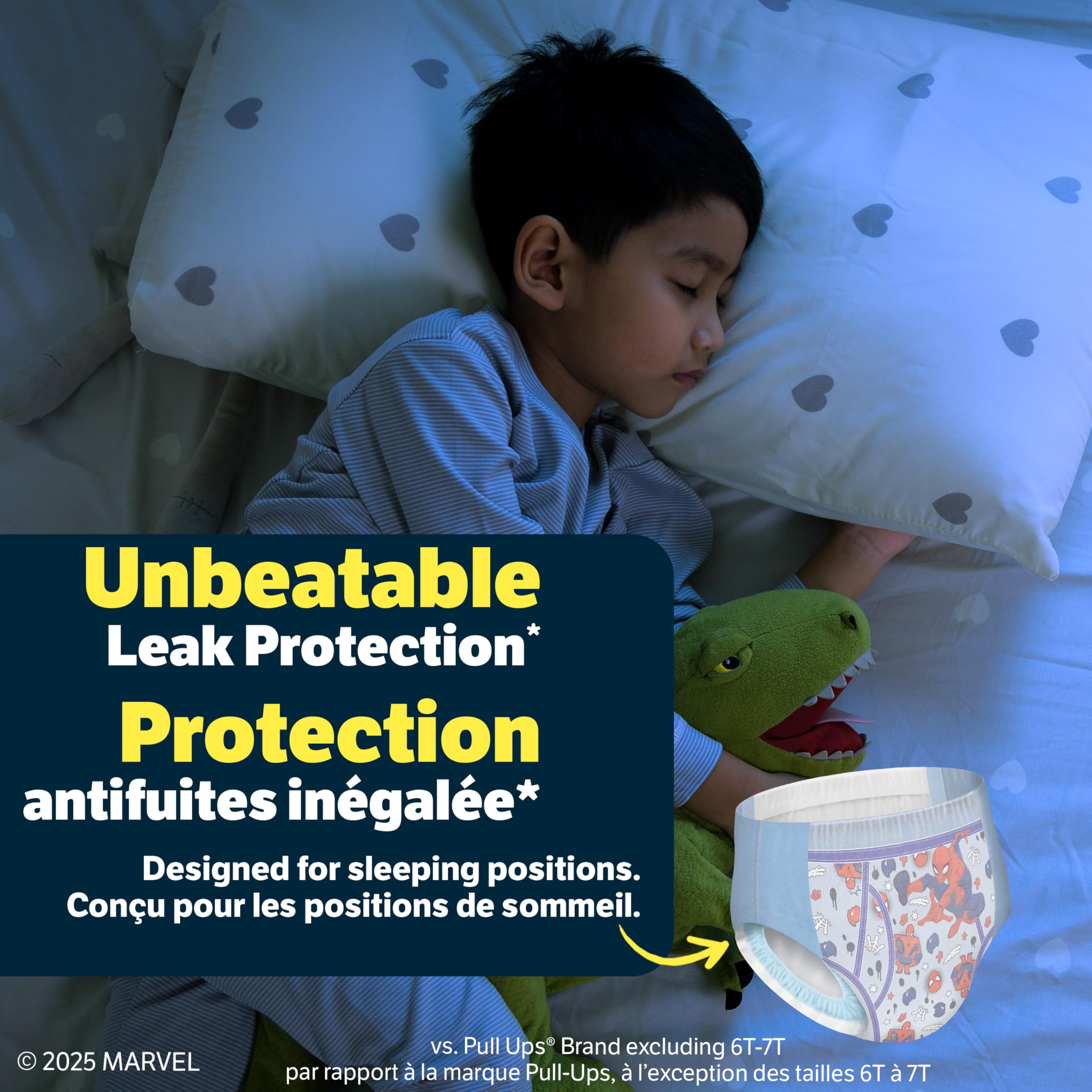 Goodnites Boys' Bedwetting Underwear, Size S/M (43-68 lbs), 99 Ct (3 Packs of 33), Packaging May Vary 🍁 All In One Marketplace Canada