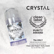 Crystal Mineral Deodorant Stick, 120g – Aluminum-Free, Unscented Natural Deodorant, 24-Hour Odor Protection, No Stains or Residue, Vegan & Cruelty-Free 🍁 All In One Marketplace Canada