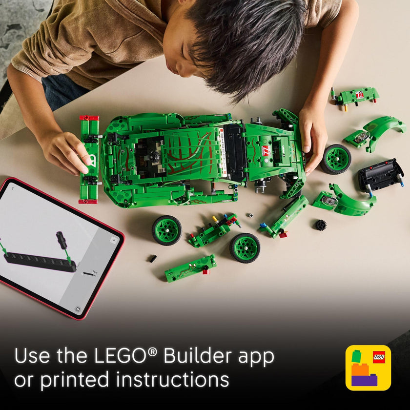 LEGO Technic Porsche 911 GT3 R Rexy AO Racing Car Building Toy for Boys & Girls - Car Toy W/Realistic Steering & 6-Cylinder Engine for Kids & Auto Fans, Ages 11+ - Gift Idea for Birthdays - 42224 🍁 All In One Marketplace Canada