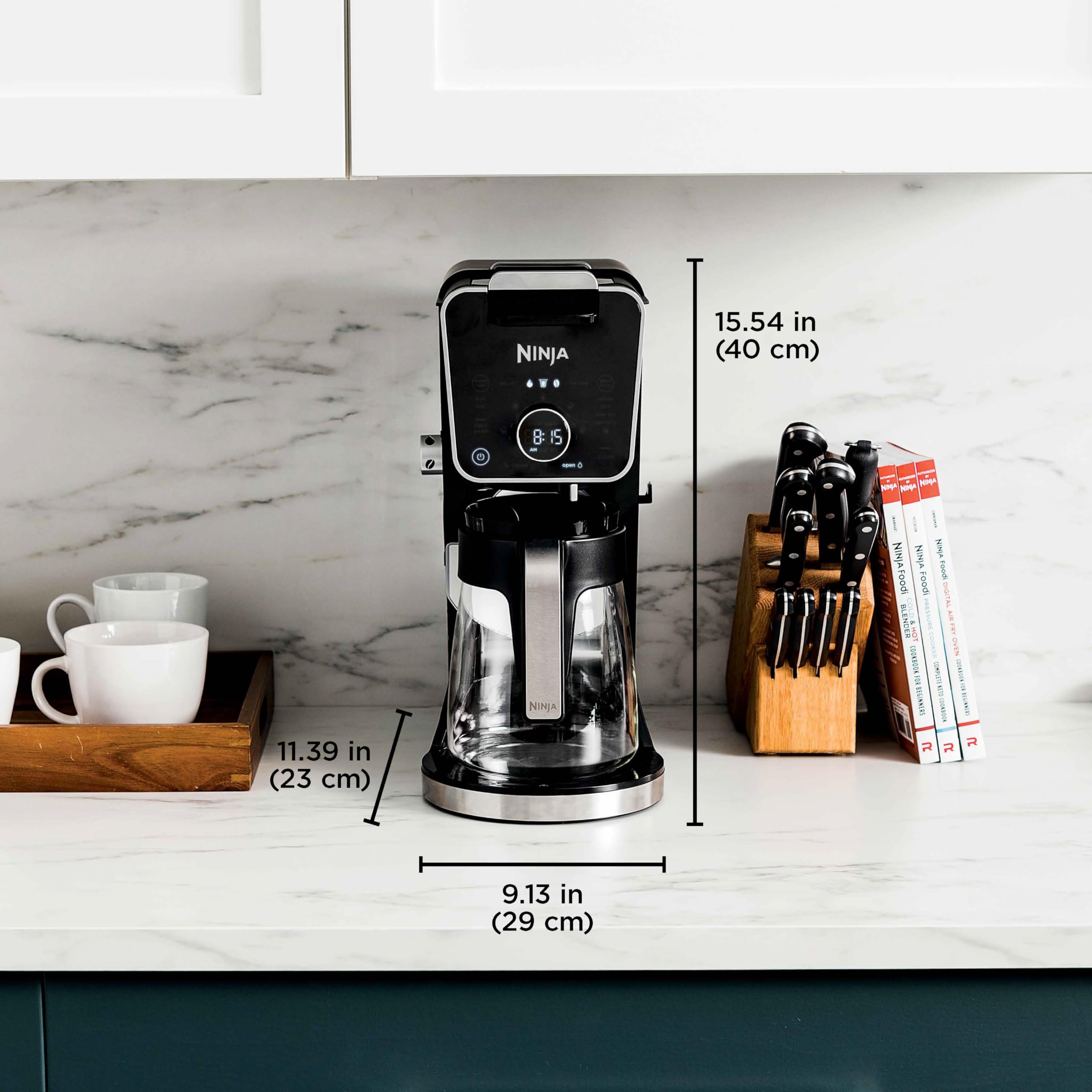 Ninja CFP301C DualBrew Pro Specialty Coffee System, Single-Serve, Pod, and 12-Cup Drip Coffee Maker (Canadian Version) , Black 🍁 All In One Marketplace Canada