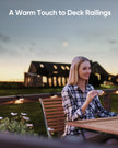 Solar Deck Lights Outdoor 16 Pack, JACKYLED Solar Step Lights Outdoor Waterproof LED Solar Powered Stair Lights for Patio Deck Porch Step Fence Railing Wall Garden Pool Yard 🍁 All In One Marketplace Canada