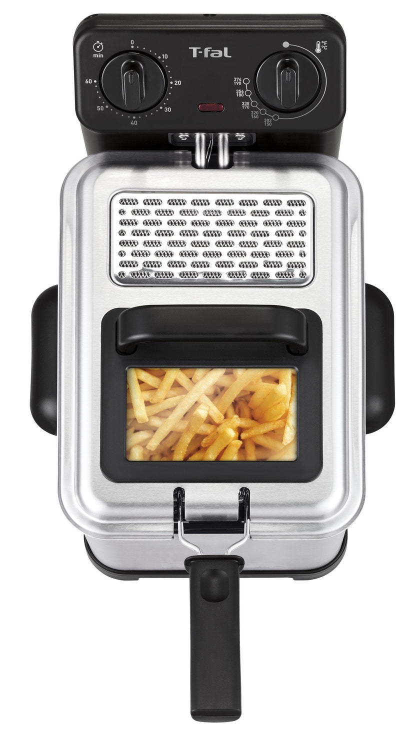 T-Fal Deep Fryer, Friteuse, single Basket Deep Fryer, Semi-Pro Deep Fryer, Stainless Steel 🍁 All In One Marketplace Canada