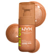 NYX Professional Makeup Fat Oil Body Oil, 24 HR Hydration, Gold Glowy Finish, Non-Sticky High-Shine Vegan Formula, Shimmering Luminous Skin, Coconut Cutie: Coconut & Peach Scent, 70 ml 🍁 All In One Marketplace Canada