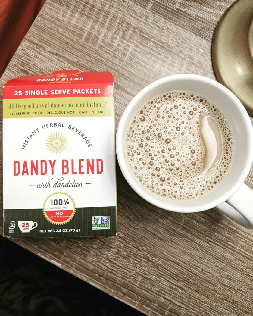 Dandy Blend Instant Dandelion Beverage, 25 Single Serving Pouches, 200g 🍁 All In One Marketplace Canada
