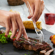 Gusto [360 Combo Pack] Heavy Duty Clear Silverware, Heavyweight Utensils - 180 Forks, 120 Spoons and 60 Knives Cutlery, Reusable, Perfect for Wedding, Parties and Events - Formerly Comfy Package 🍁 All In One Marketplace Canada