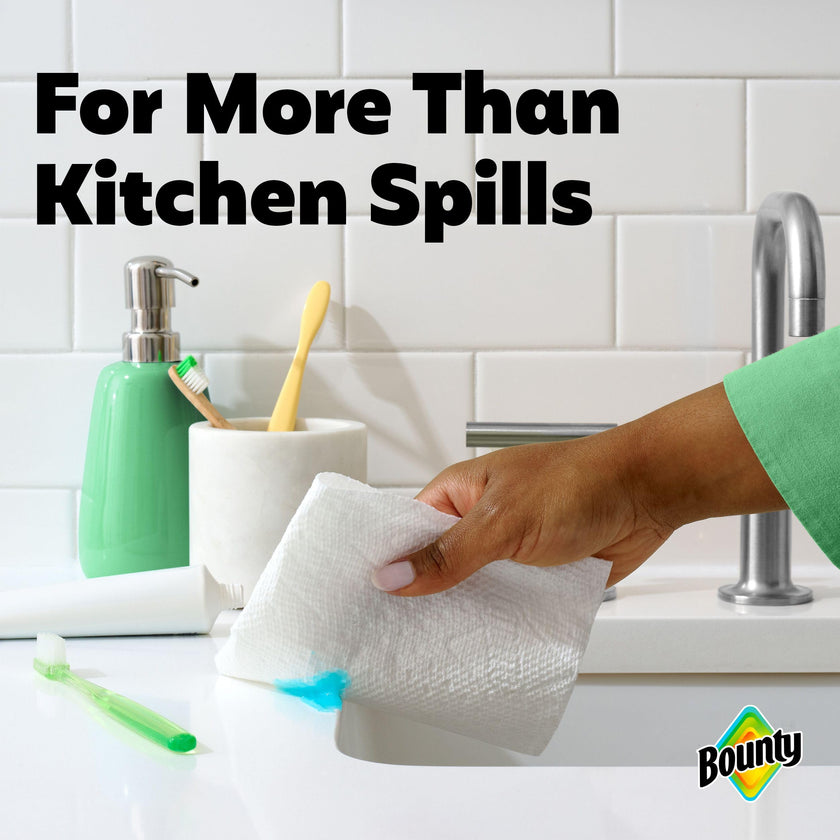 Bounty Paper Towels Select-A-Size White, 8 Double Plus Rolls = 20 Regular Rolls 🍁 All In One Marketplace Canada