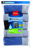 Hanes boys 5 Pack Breathable Boxer Briefs, Assorted, Small US 🍁 All In One Marketplace Canada