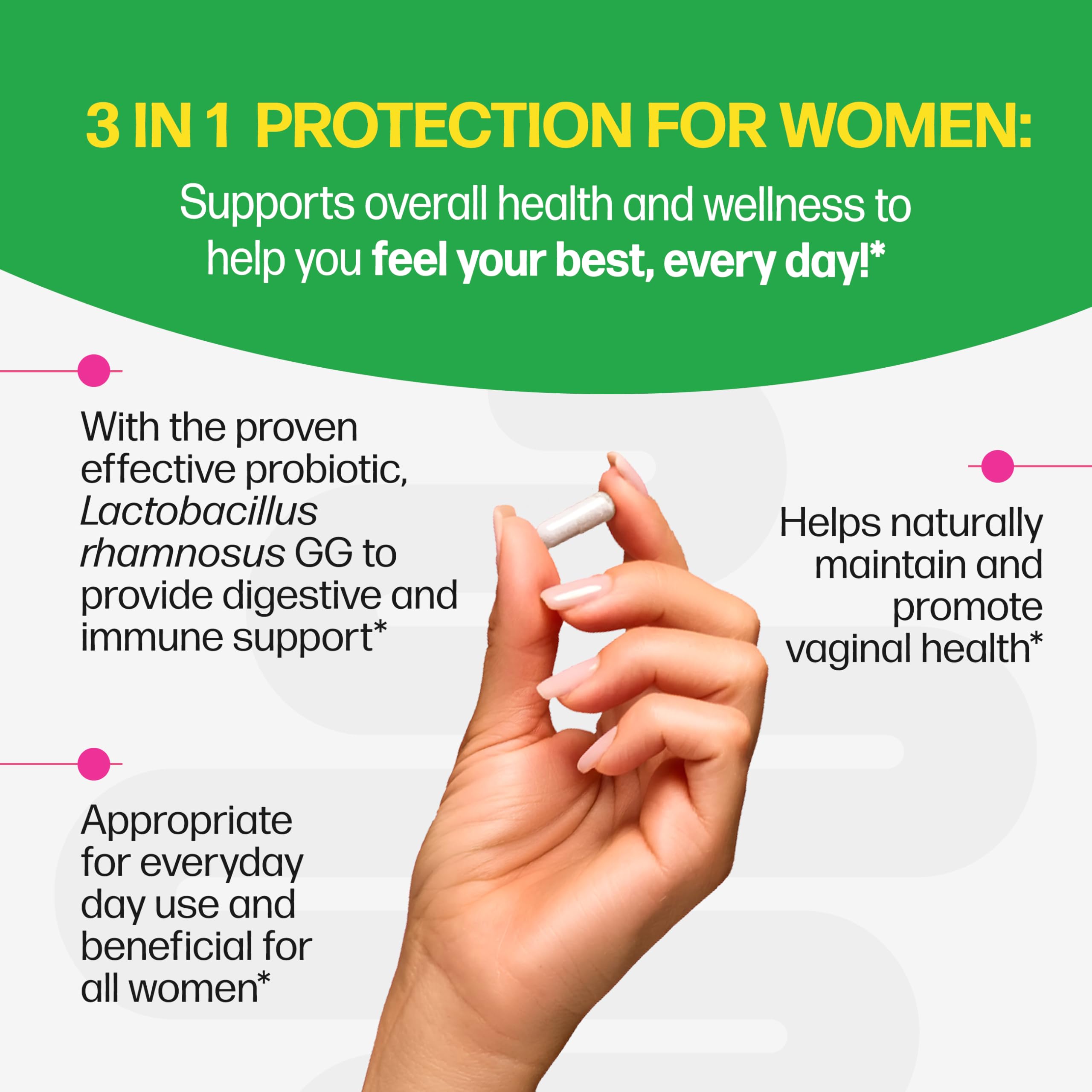 Culturelle Probiotics, Women’s Healthy Balance, 30 Capsules, 5 Clinically Proven Probiotic Strains to Support Digestive, Immune & Vaginal Health* 🍁 All In One Marketplace Canada