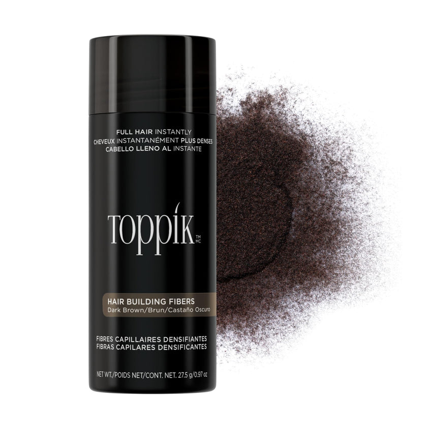 TOPPIK Hair Building Fibers, 27.5 g, Fill In Fine or Thinning Hair, Instantly Thicker Looking, Multiple Shades for Men & Women 🍁 All In One Marketplace Canada