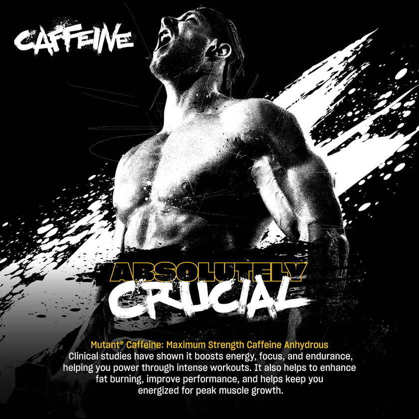 Mutant Caffeine - Maximum strength - 200mg caffeine equivalent - 240 tablets 🍁 All In One Marketplace Canada