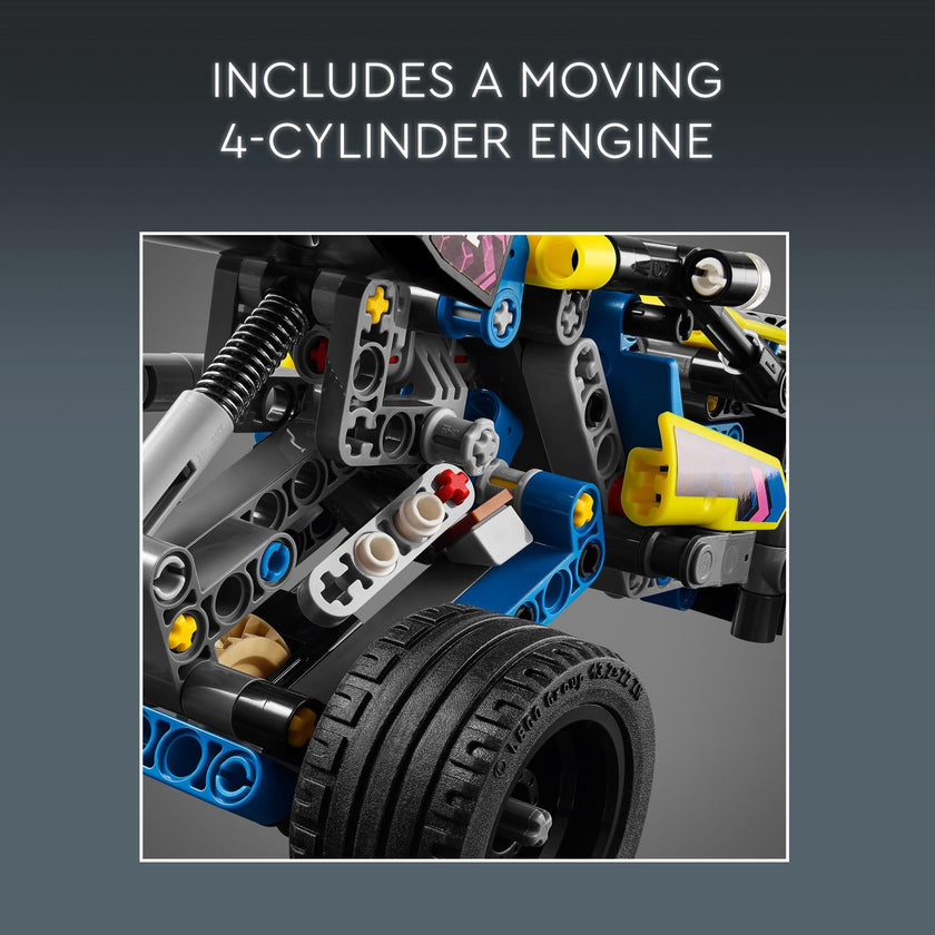 LEGO Technic Off-Road Race Buggy Buildable Car Toy, Cool Toy for 8 Year Old Boys, Girls and Kids who Love Rally Contests, Race Car Toy Featuring Moving 4-Cylinder Engine and Working Suspension, 42164 🍁 All In One Marketplace Canada