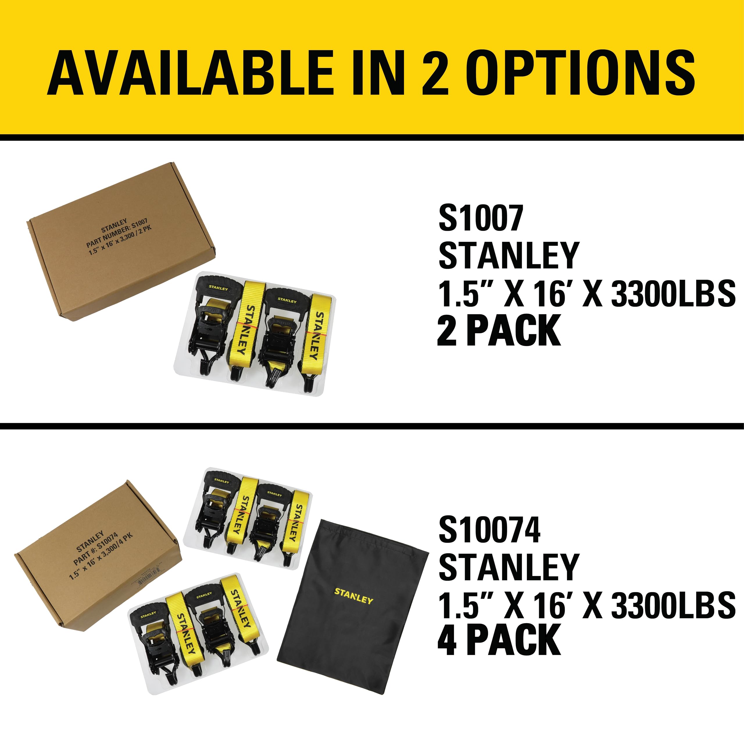 Stanley S1007 Black/Yellow 1.5