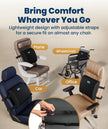 Everlasting Comfort Lumbar Support Pillow for Office Chair - Memory Foam Back Cushion for Car Seat - Promotes Better Posture, Back Pain Relief - Ideal Gaming and Desk Chairs Work and Home Essentials 🍁 All In One Marketplace Canada
