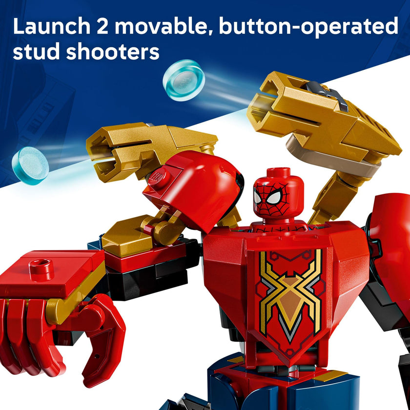 LEGO Marvel Mech Battle: Spider-Man vs. Doc Ock Building Toys for Kids - Super Hero & Villain Poseable Mech Toys W/3 Marvel Minifigures for Kids & Fans, Ages 6+ - Gift Idea for Birthdays - 76338 🍁 All In One Marketplace Canada